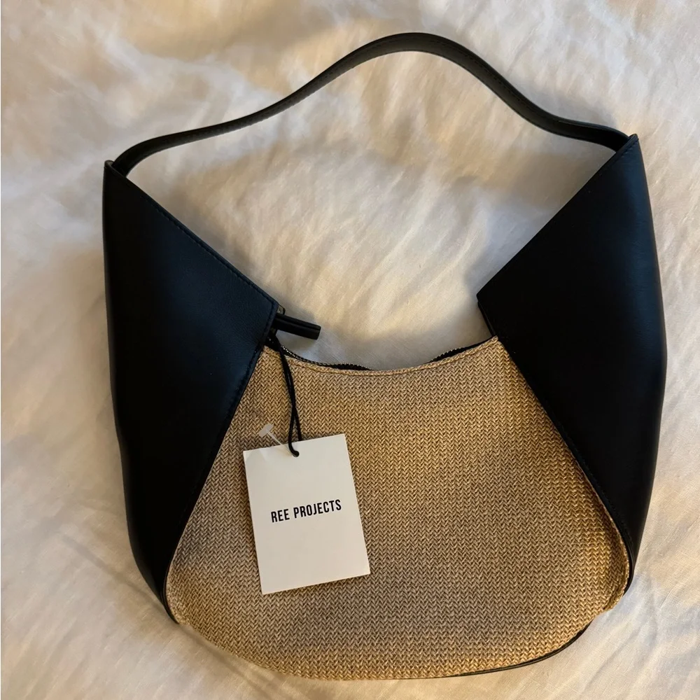 REE Projects Mini Riva Raffia Bag - Picture 5 of 6